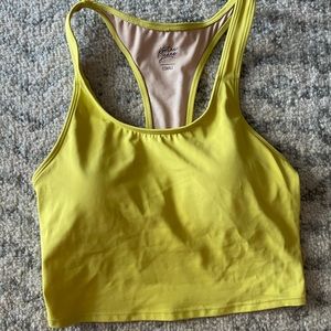 Xs small burnt lime racerback